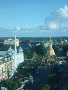 The Sule Pagoda: a focal point of Yangon's spiritual and political life